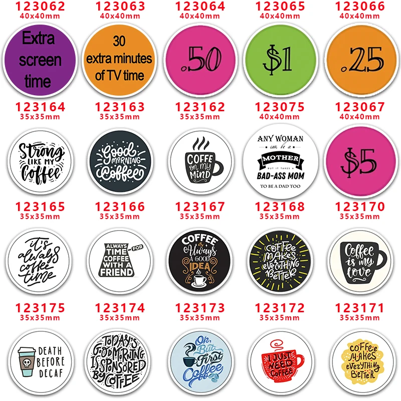 

30 шт./лот забавная печатная плоская смола для бантов для волос PR123062