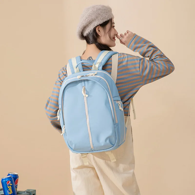 

Oxford Women Backpack 14 Inch Laptop Bag Casual Travel Business Office Ladies Schoolbag Double Shoulder Handbag Large Capacity