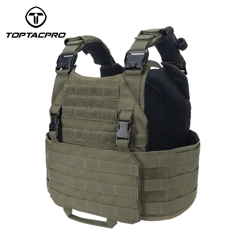 Тактический жилет TOPTACPRO AFPC для страйкбола уличный держатель тарелок модульная