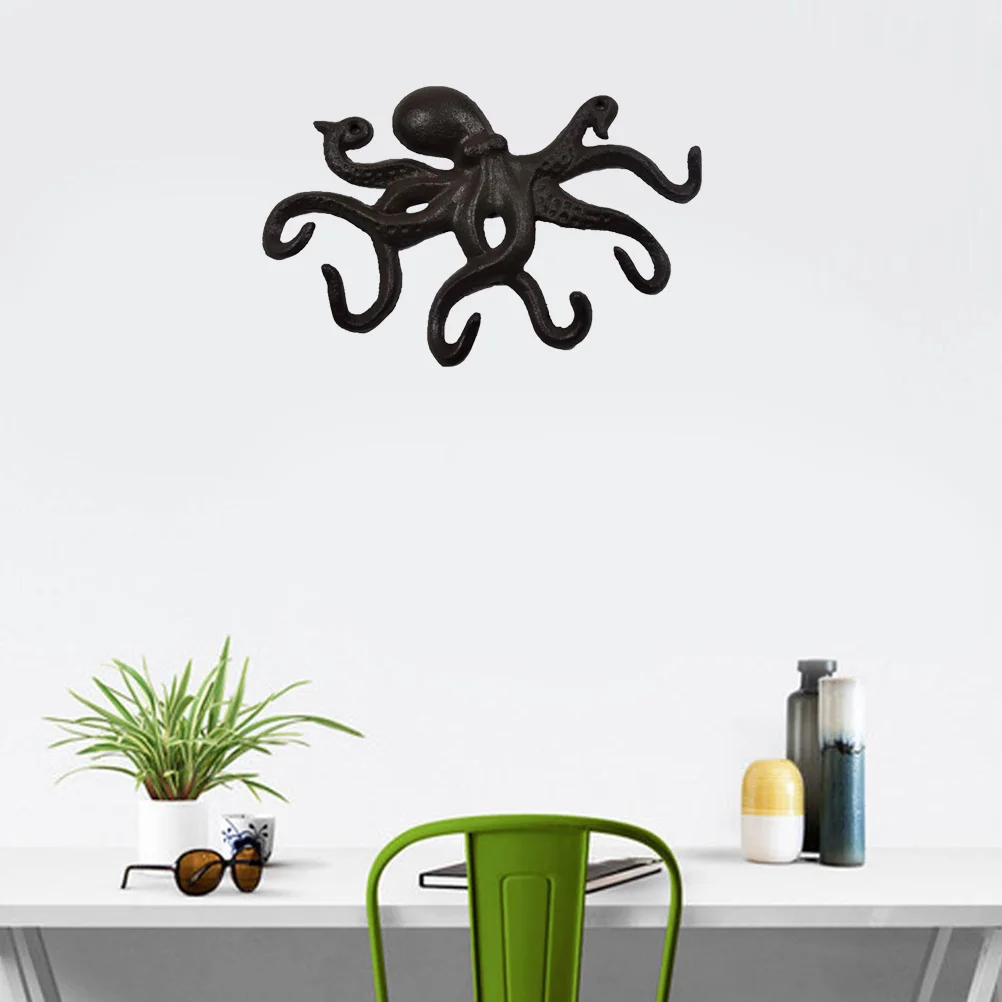 

1PC Key Holder Creative Octopus Shaped Portable Decorative Key Rack for Home Kitchen Doorway
