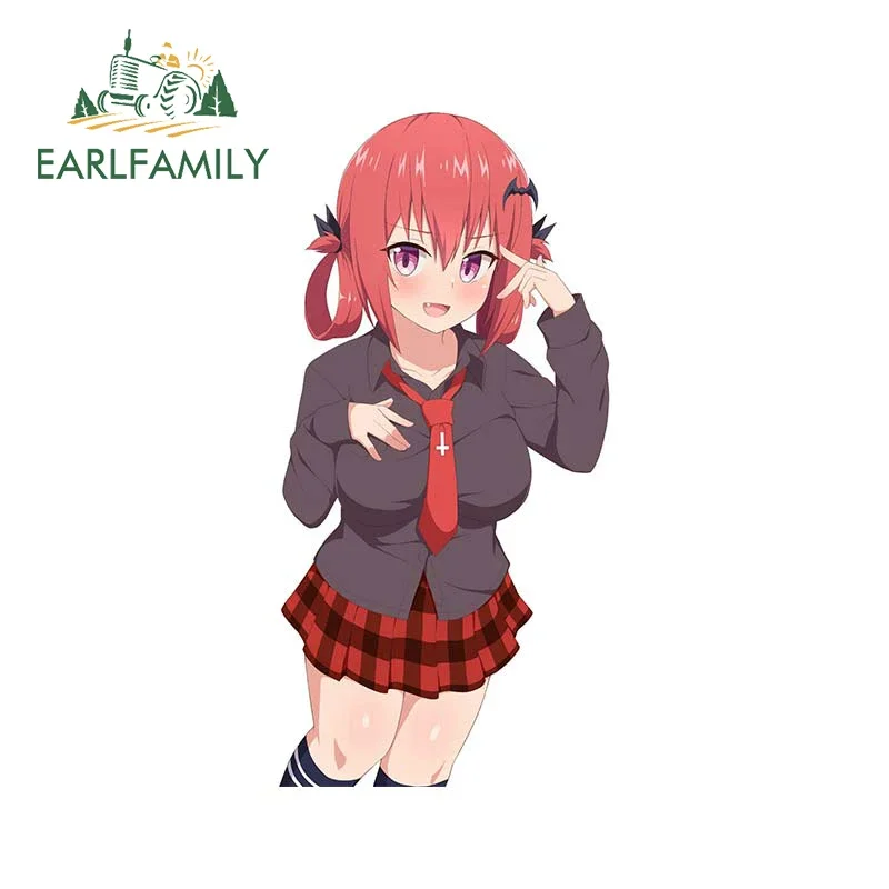 

EARLFAMILY 13 см X 6,4 см для Kurumizawa Satanichia McDowell, автомобильная наклейка, наклейка, устойчивая к царапинам доска для серфинга, декор на лобовое стекло