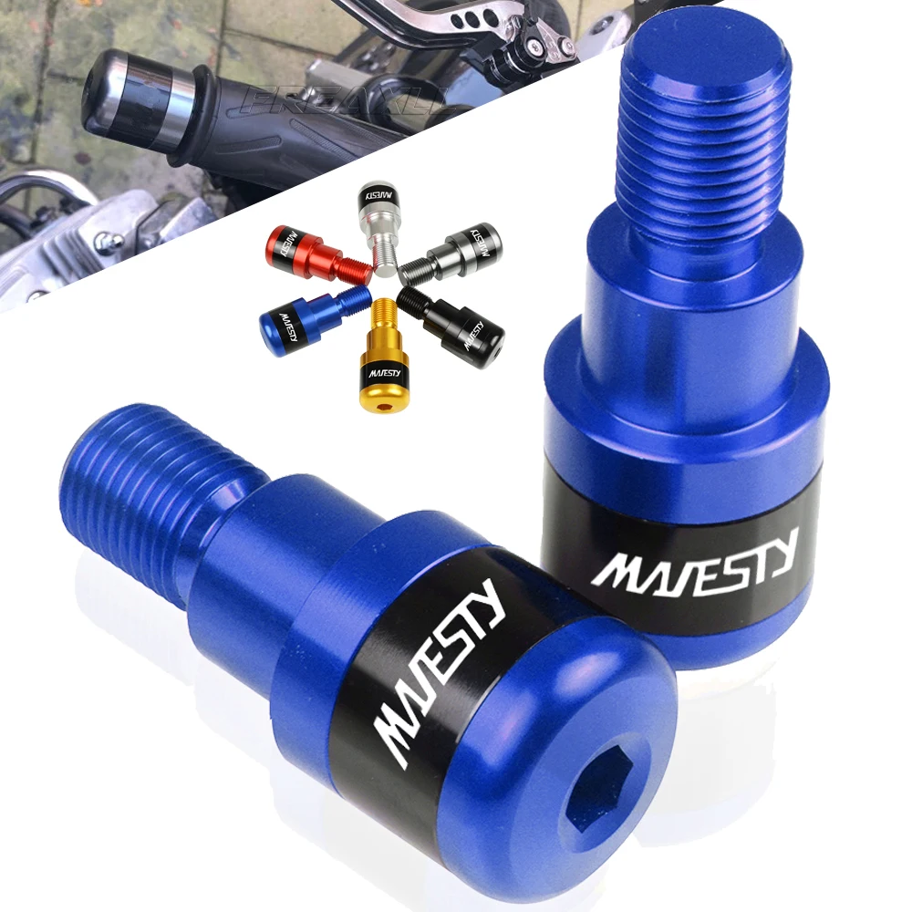 

Handlebar Grips Bar End Caps For YAMAHA Majesty 400 Majesty400 2004-2011 2005 2006 2007 2008 2009 Motorcycle Accessories Ends