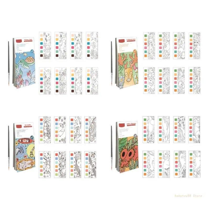 

Раскраска Y4UD для детей, детская раскраска, книжка, игрушка для маленьких мальчиков и девочек, Набор для творчества