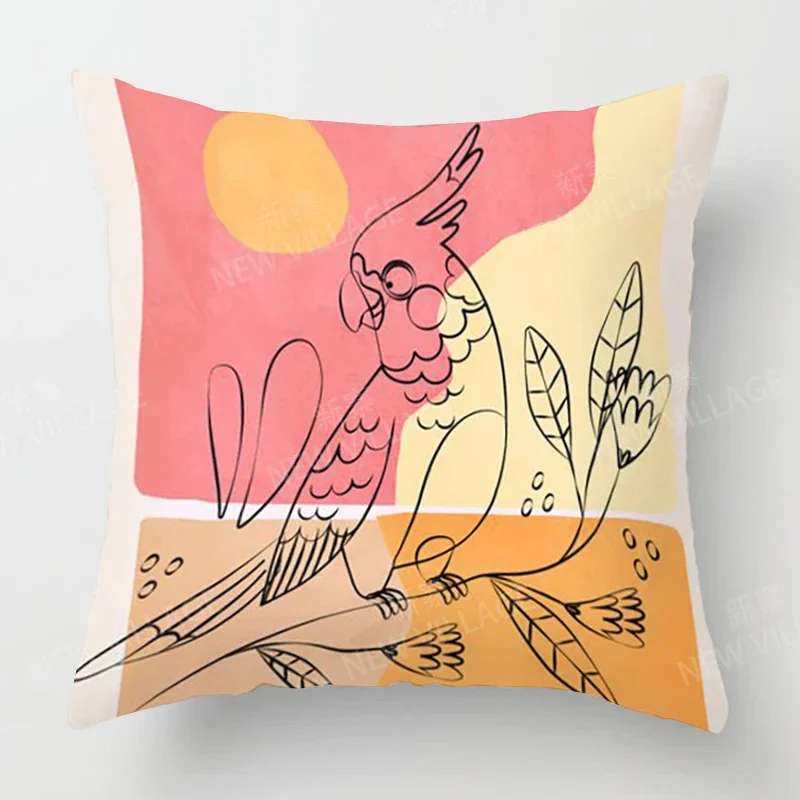 Скандинавский осенний домашний декор осенняя наволочка для дивана чехол подушки