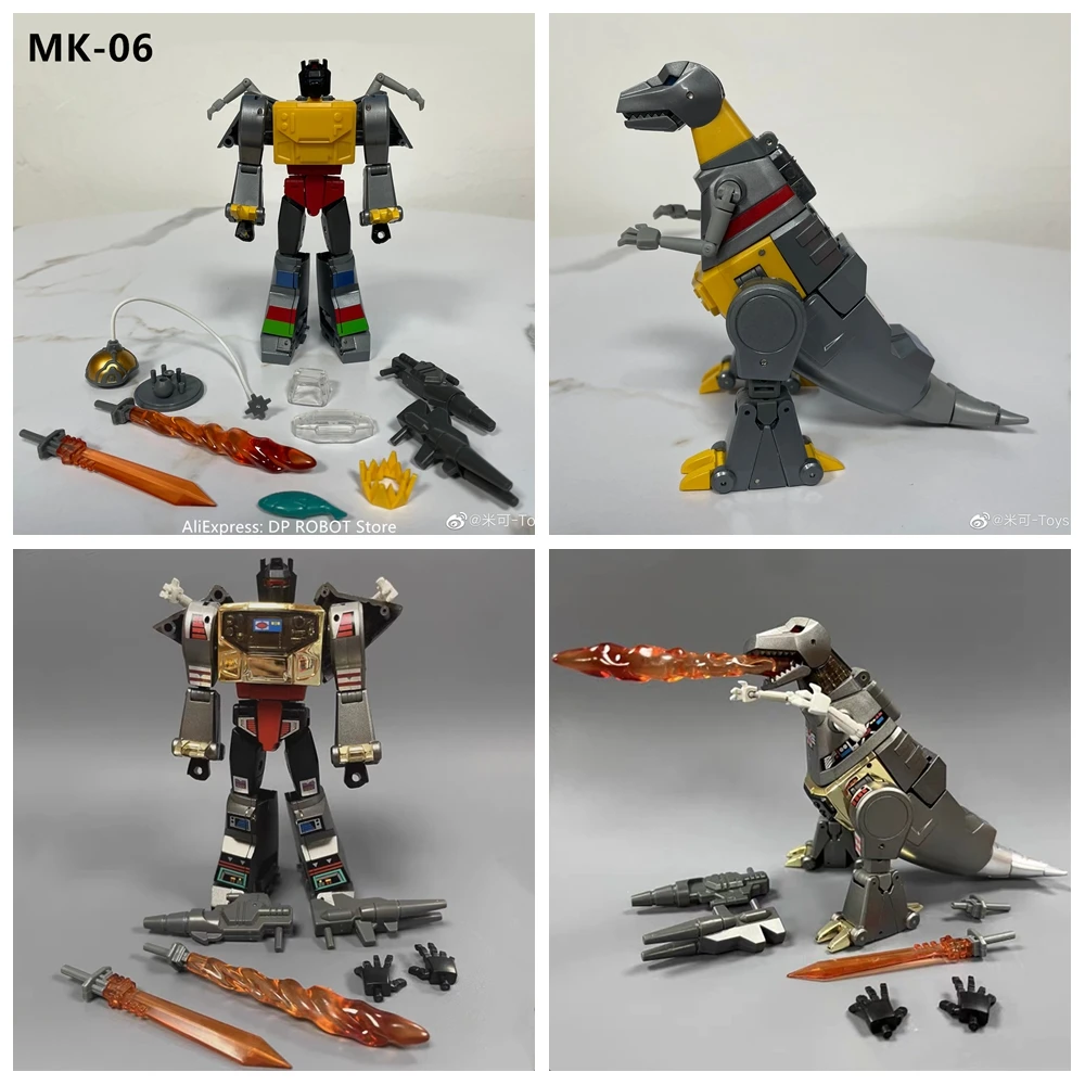 

[В наличии] искусственные игрушки-трансформеры, детская игрушка MK06, детская игрушка Гримлок KO NA H44 Ymir G1, анимационная экшн-фигурка в маленько...