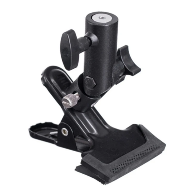 

Photo Heavy Duty Metal Clamp Holder Light Stand and Umbrella Reflector Holder M3GD