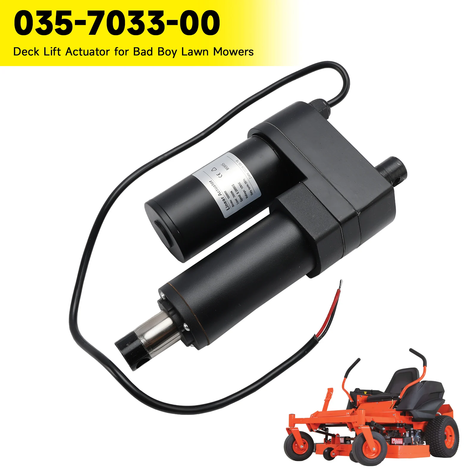 Привод подъема колоды Artudatech 035-7033-00 для газонокосилок Bad Boy ZT Elite CZT Maverick