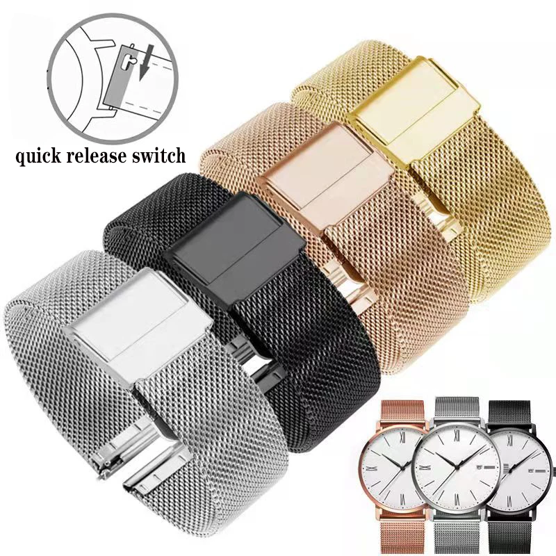 

Milanese Strap For KOSPET PRIME S OPTIMUS 2 GTR Smart Watch Band Metal Quick Release Belt For KOSPET MAGIC 3S Magic 4 wristband