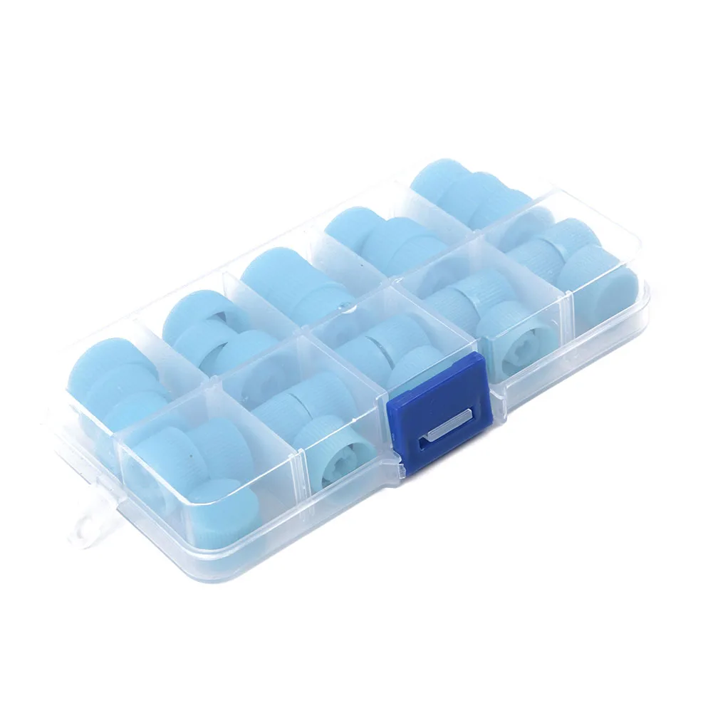 

Set AC valve cap 30pcs Auto Parts Seal Tools Air Conditioner Dust Cover High Low Kit Durable Useful