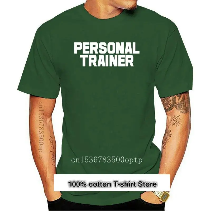 Camiseta de entrenamiento Personal para hombre, ropa divertida, regalo de cumpleaños