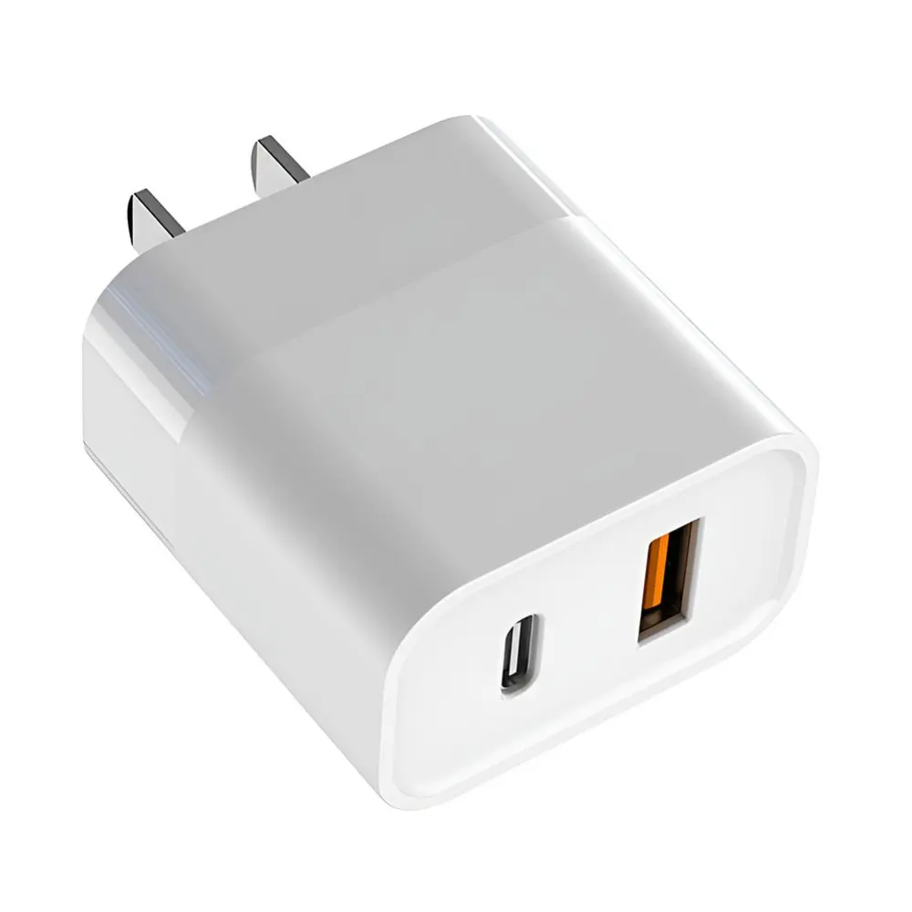 

Устройство зарядное сетевое компактное с USB-портами и поддержкой быстрой зарядки, 30 Вт