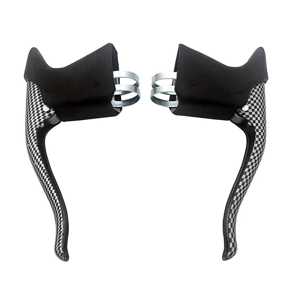 

Bicycle Brake Handle MTB Mountain Bike Cycling Brake Levers Front & Rear Brake Levers Drop Handlebar Set Aluminum Bike Parts