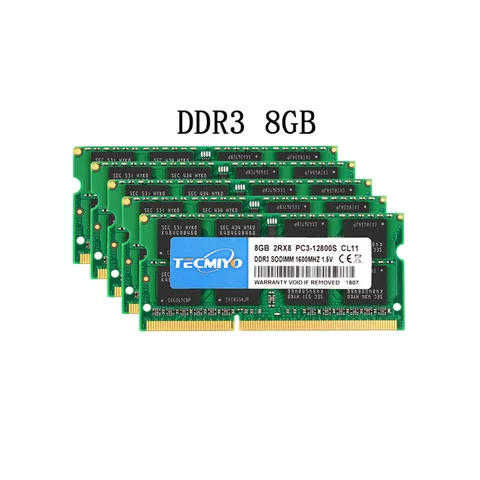 DDR3 DDR3L 8 Гб 1600 МГц ОЗУ для ноутбука SODIMM