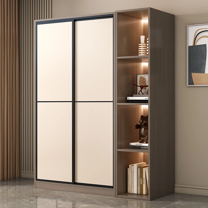 Современные скандинавские шкафы элегантные полноразмерные деревянные для