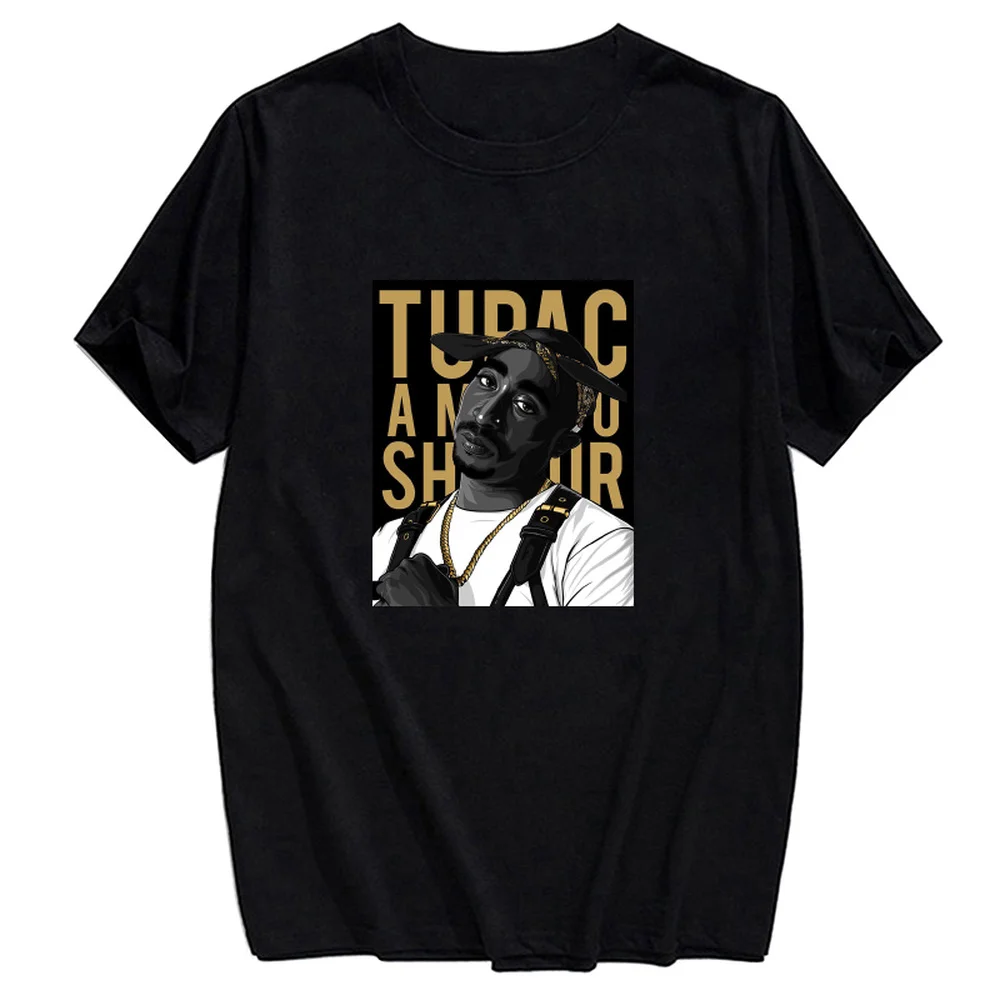 

CLOOCL Funny 100% Cotton T-shirt 2Pac Tupac Rock Rappe Tees Harajuku Hip Hop Tees Men's Sweatshirt Asian Size S-7XL DropShipping