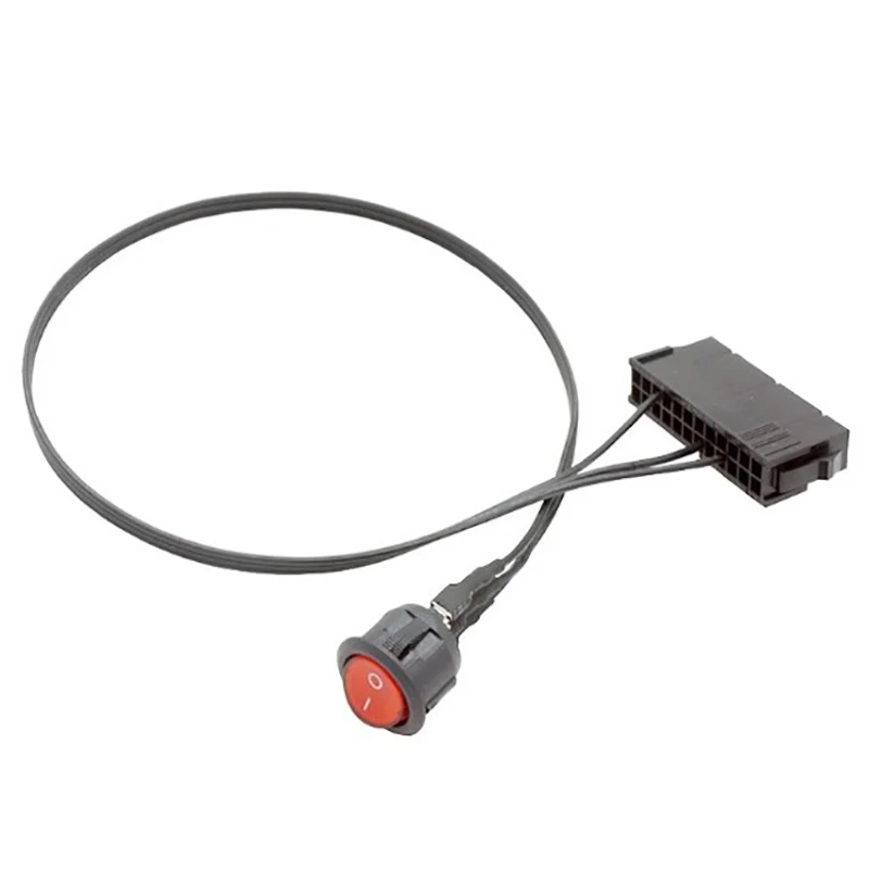 ATX PSU-1 шт., 52 см, 24-контактный ATX/EPS Кабель выключателя питания позволяет легко включать и выключать блок питания ATX