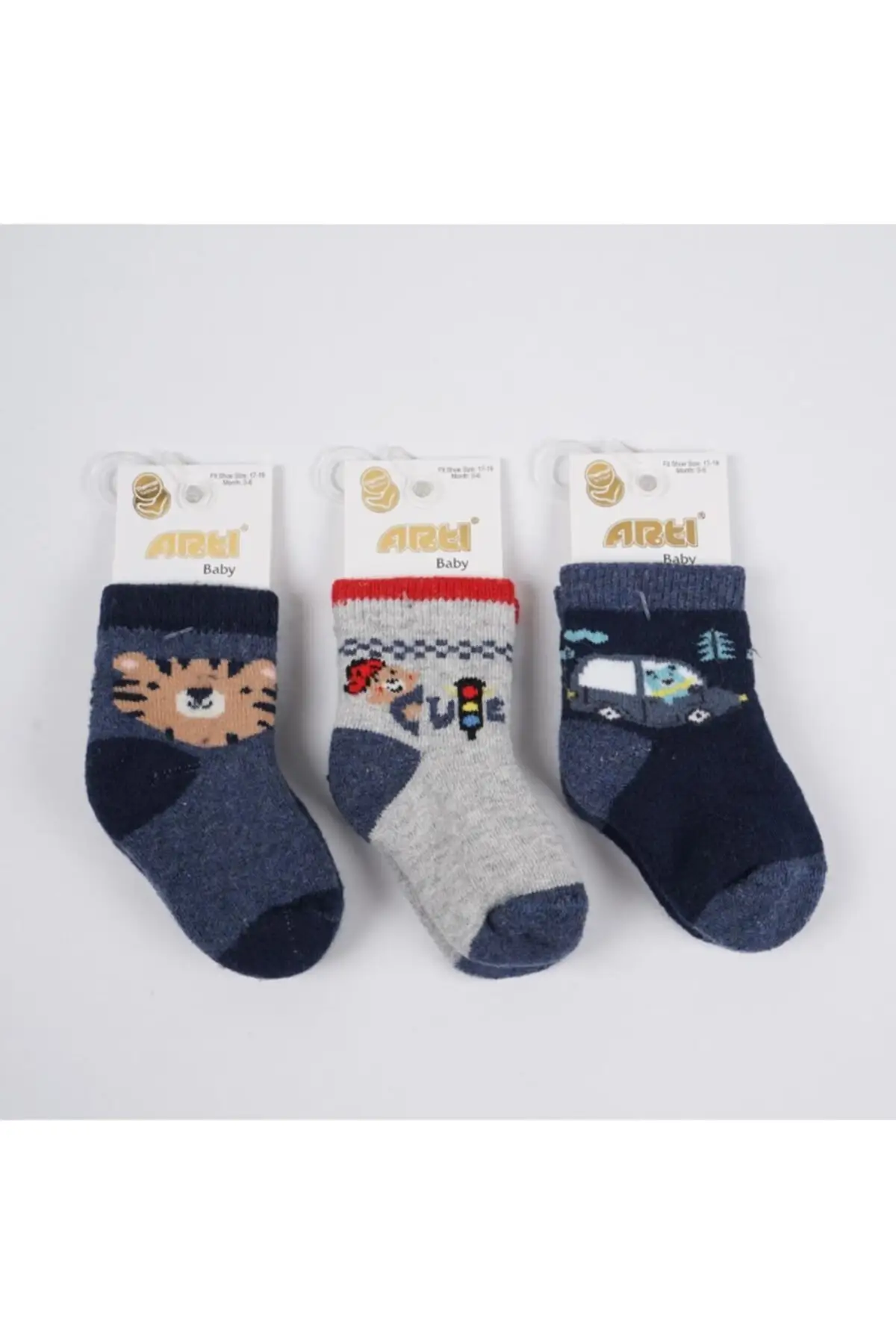 

Мужские хлопковые носки с отверстиями для младенцев, 3 дюйма