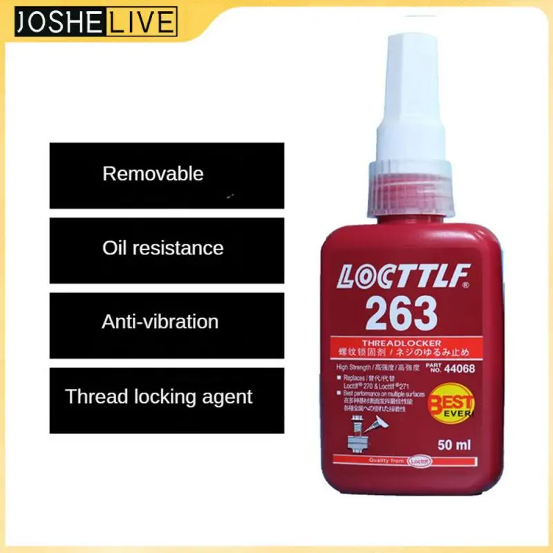 

Anti-loose Anaerobic Adhesive Screw Locking Agent 50ml Thread Seal Lock Glue Anti-corrosion Threadlocker Home Accessories 1pc