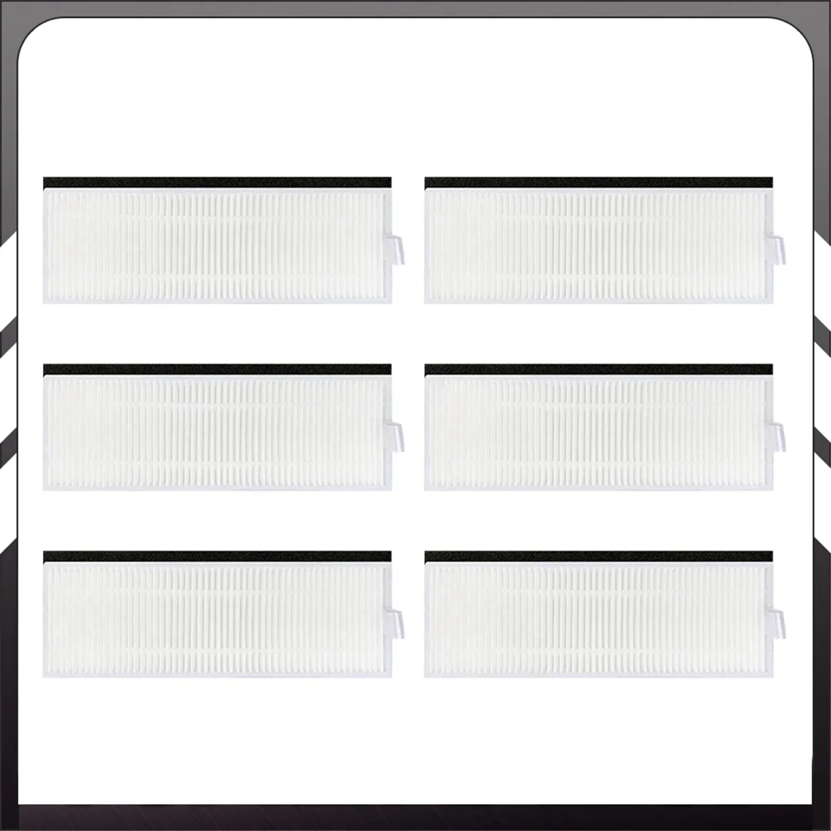 Запасные части для робота-пылесоса ILIFE T20s основная боковая щетка HEPA фильтр