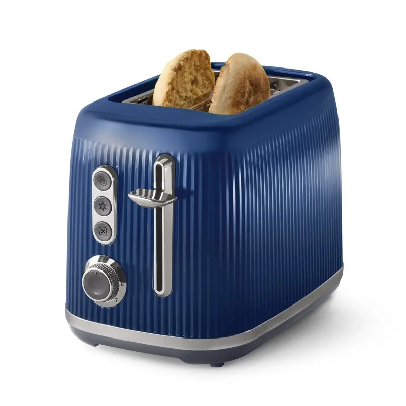 

2-Slice Toaster with Extra-Wide Slots, Blue