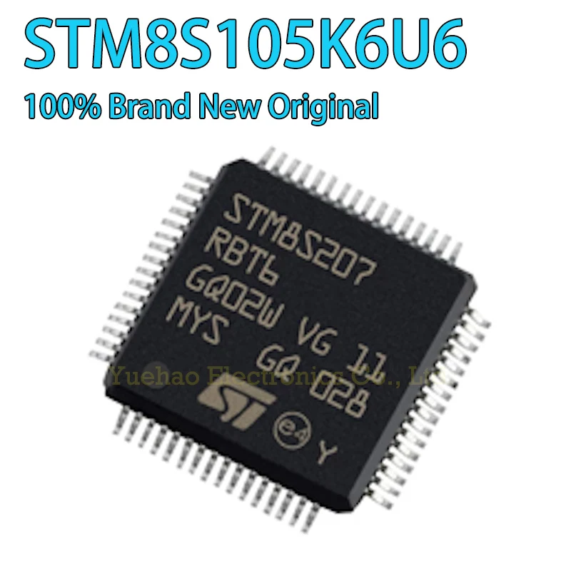 

STM8S207R6T6 STM8S207R6 STM8S207 STM8S STM8 STM New Original IC MCU LQFP-64