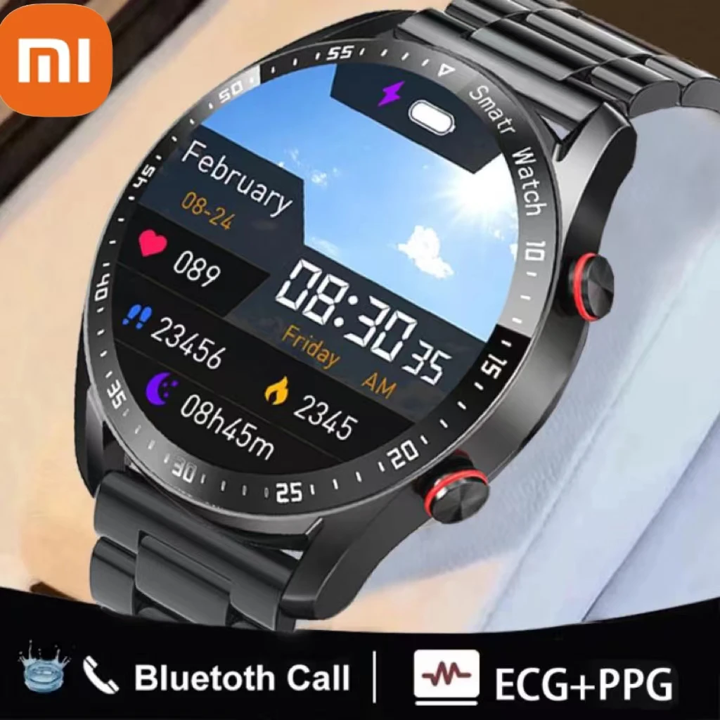 

Xiaomi HW20 Smart Watch Men ECG+PPG Smartwatch Waterproof Bluetooth Call Heart Rate Monitoring Message Reminder Sports Watch Men