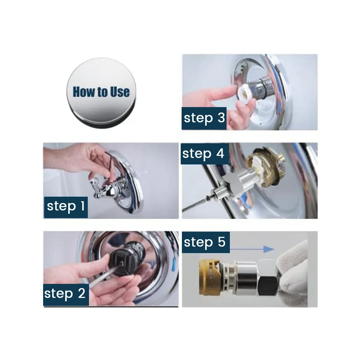 Инструмент для снятия картриджей 104421 съемник совместимый с Moen 1200 1222 и 1225 одной