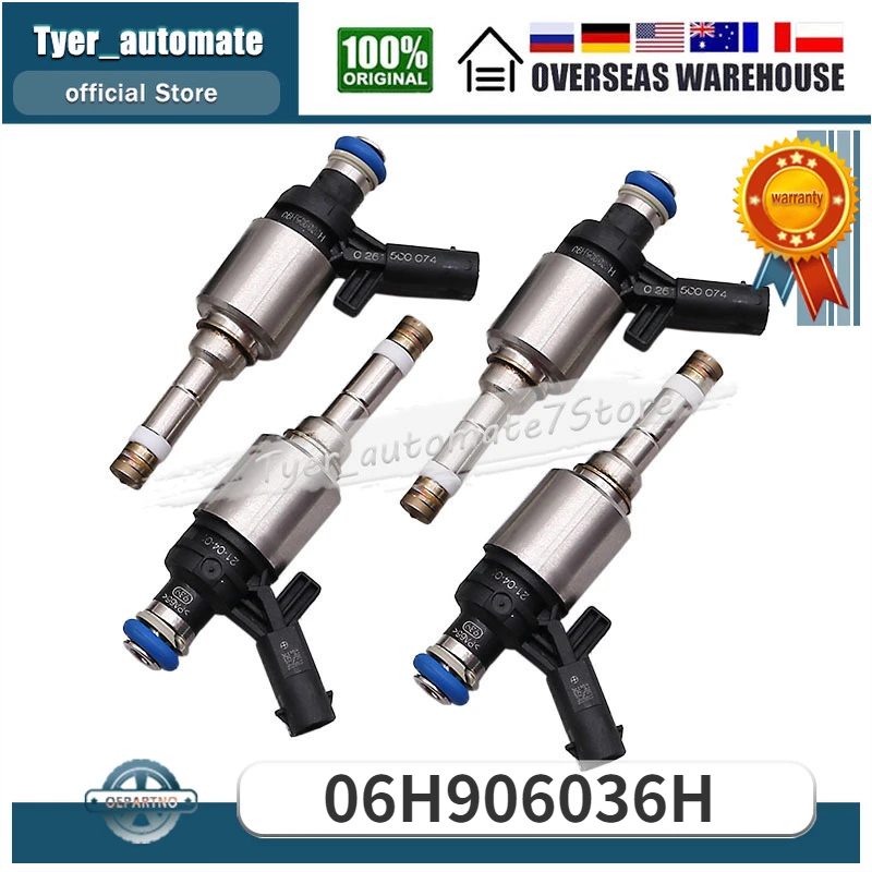 

Топливный инжектор 06H906036H для Audi A3 A4 A5 TT Volkswagen CC Golf ПАССАТ шаран Skoda Octavia Superb Seat Altea Альгамбра Леон