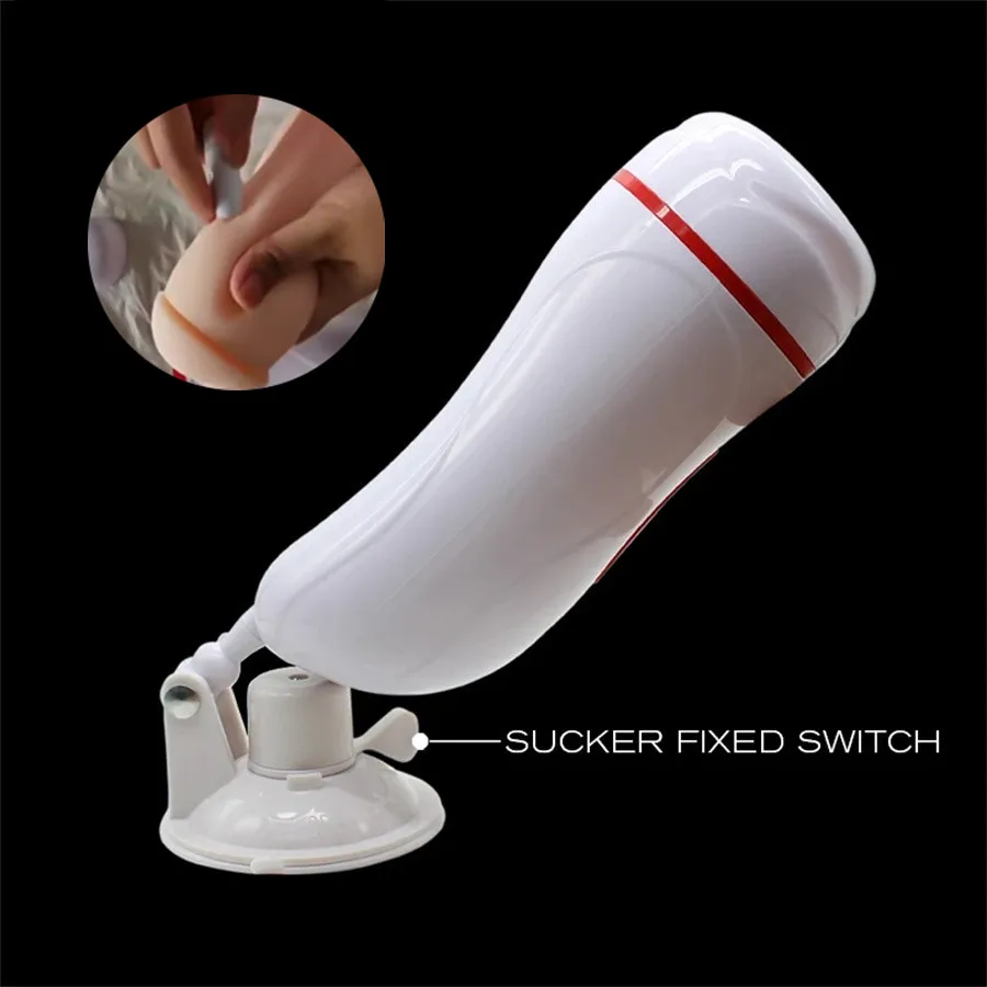 Вагина анальный двойной туннель чашка для мастурбации присоска реалистичная