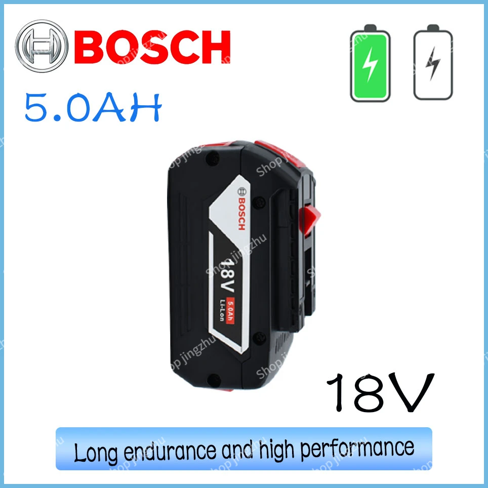 

Аккумуляторная батарея BOSCH Bosch, литиевая батарея 18 в 5,0 Ач, оригинальный инструмент