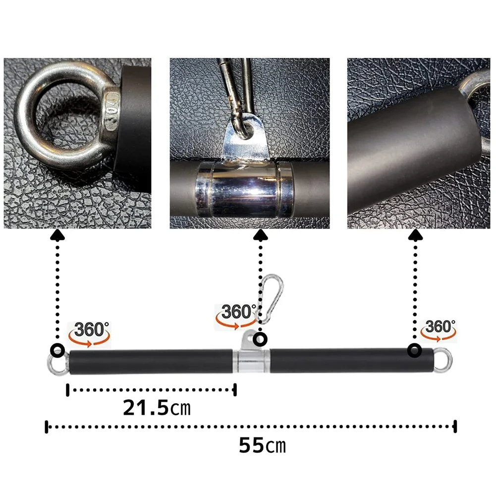 

Тренировочное устройство для вытягивания бара аксессуары для вытягивания прямой балки бицепсы для дома тренажерного зала оборудование дл...