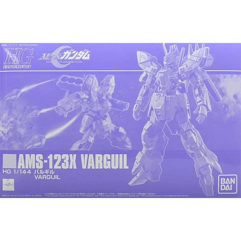 Фото Набор для сборки модели Gundam Bandai HGUC PB Varguil, фигурка, конструктор Gunpla, коллекционные фигурки Gundam, аниме-фигурки, игрушки для мальчиков, подарок №2
