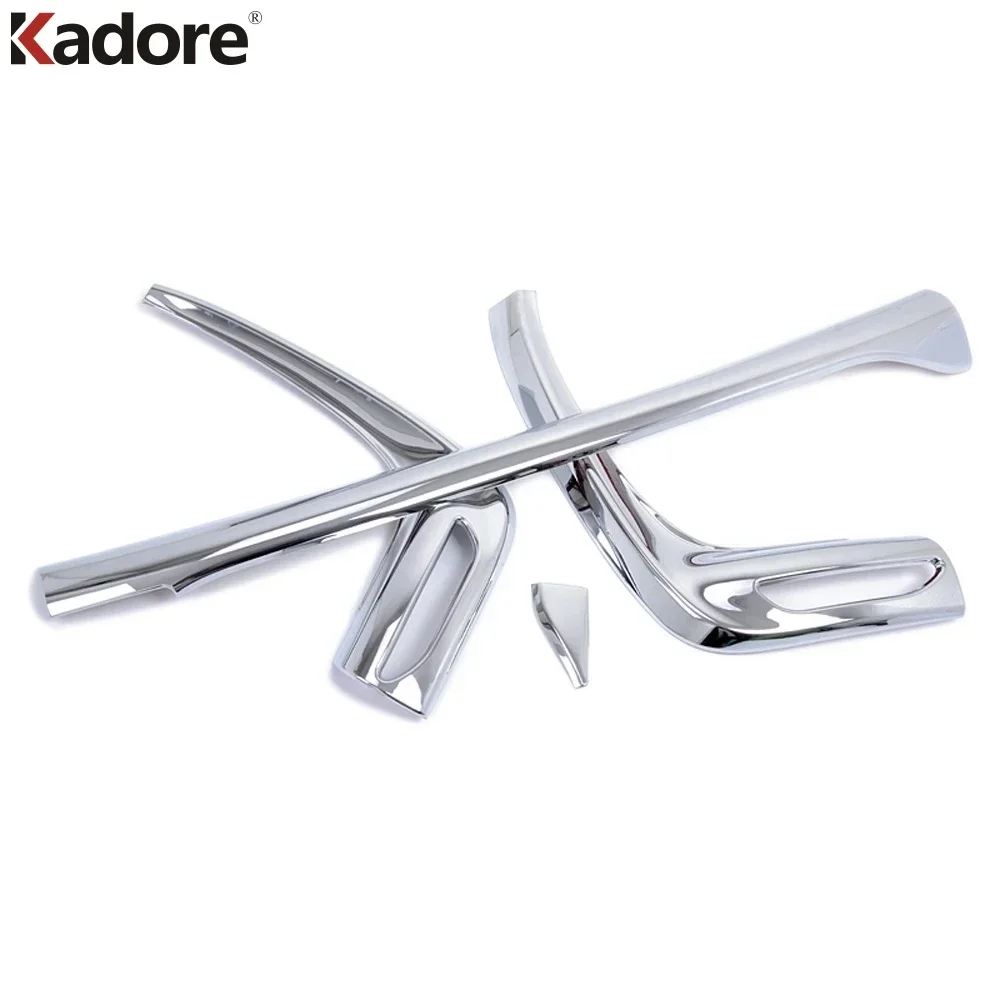 Накладка на задний бампер для Toyota Sienta 2016 2017 2nd Ge XP170 хромированная задняя