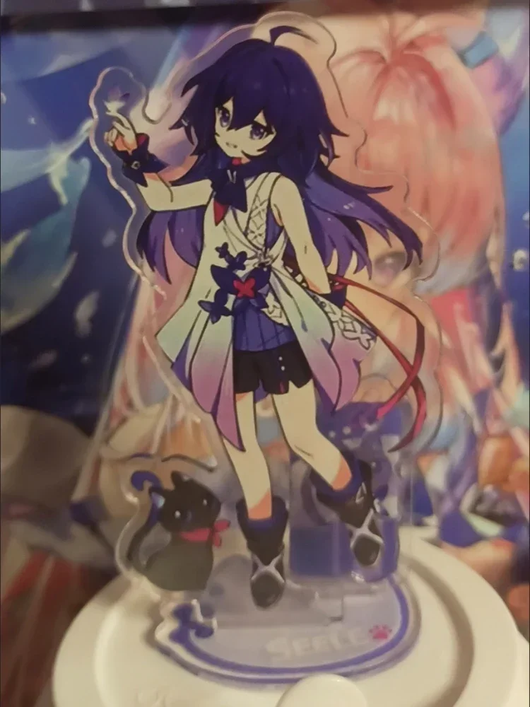 Honkai: лезвие из планки в форме звезды Кафка для детей и кошек акриловая фигурка