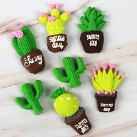 succulents cactus flower silicone molds polymer clay mould epoxy resin casting tool plaster fondant mold cake decoration tool