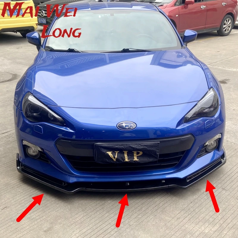 

ABS Front Bumper Lip Side Skirts Door Aprons Rear Diffuser Rear Lip Splitters Body Kit For Toyota GT86 FT86 2012-2020