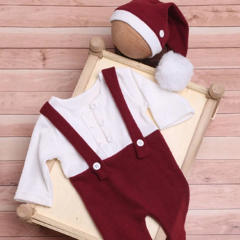 Комплект детской рождественской одежды для первого Рождества с мягким