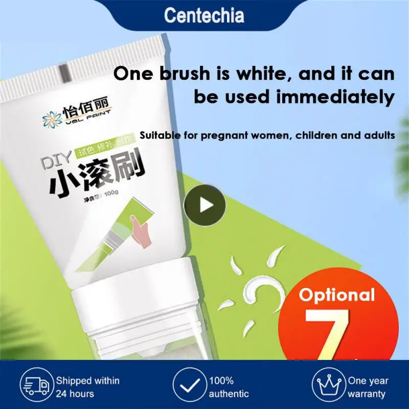 

Waterproof And Mildew-proof White Roller Latex Emulsion Paint Room Repair The Inner Wall Of Wall Paste Emulsion Paint