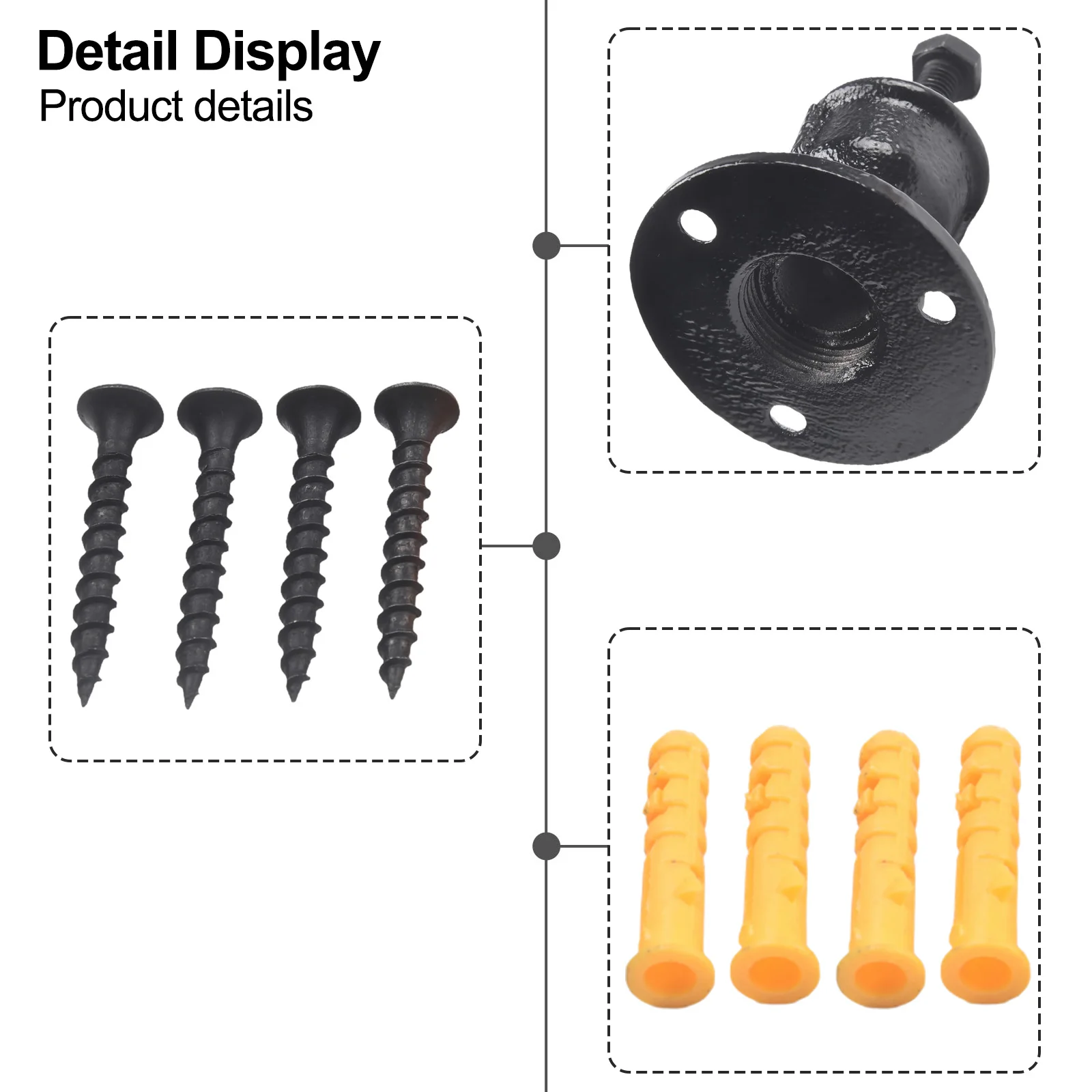 Крепежные детали оборудования поддержка лестниц железные перила направляющая