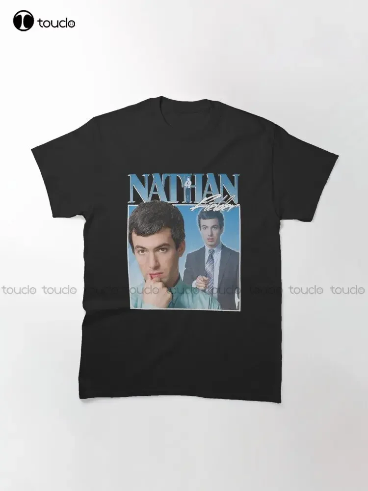 Nathan Fielder 90'S Essential футболка мужские спортивные рубашки на заказ для взрослых и