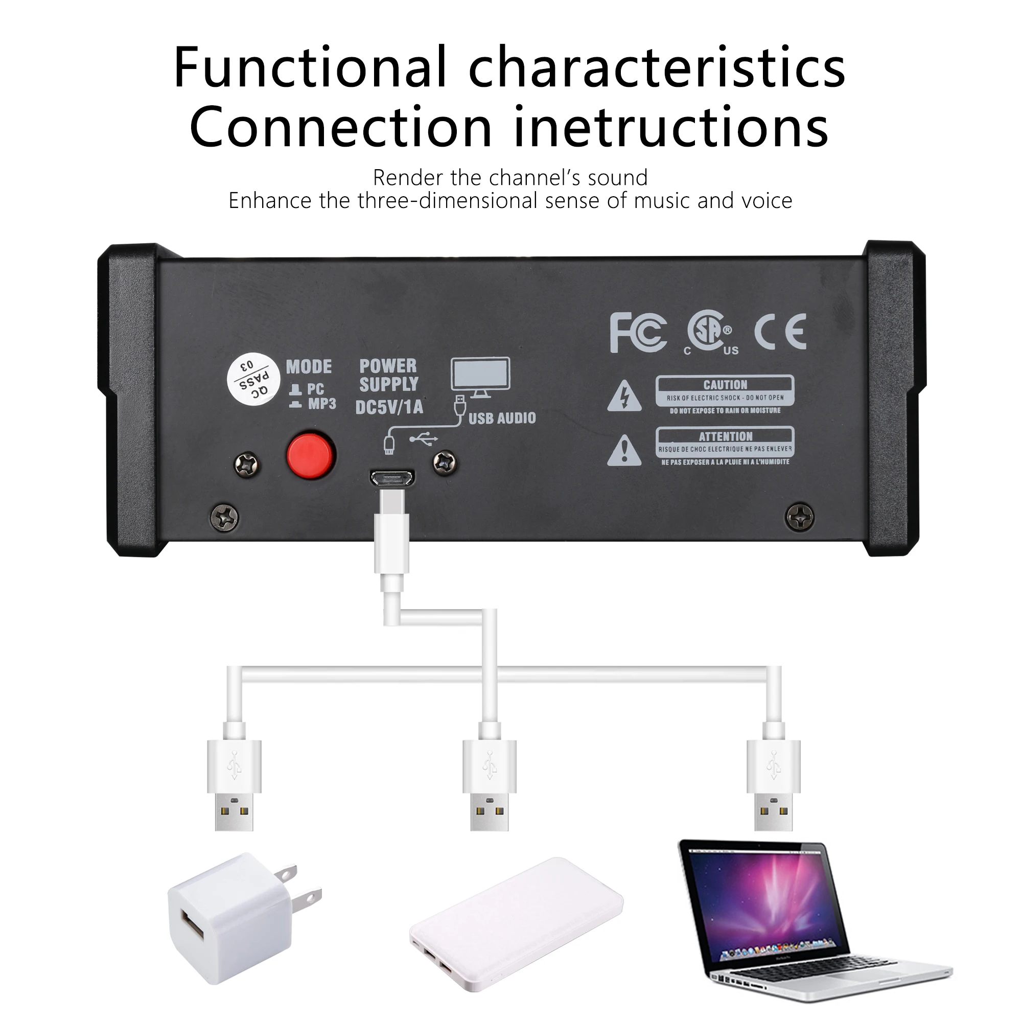 Консоль аудиомикшера R20- 4 канала с беспроводным микрофоном мини-микшер DJ Bluetooth