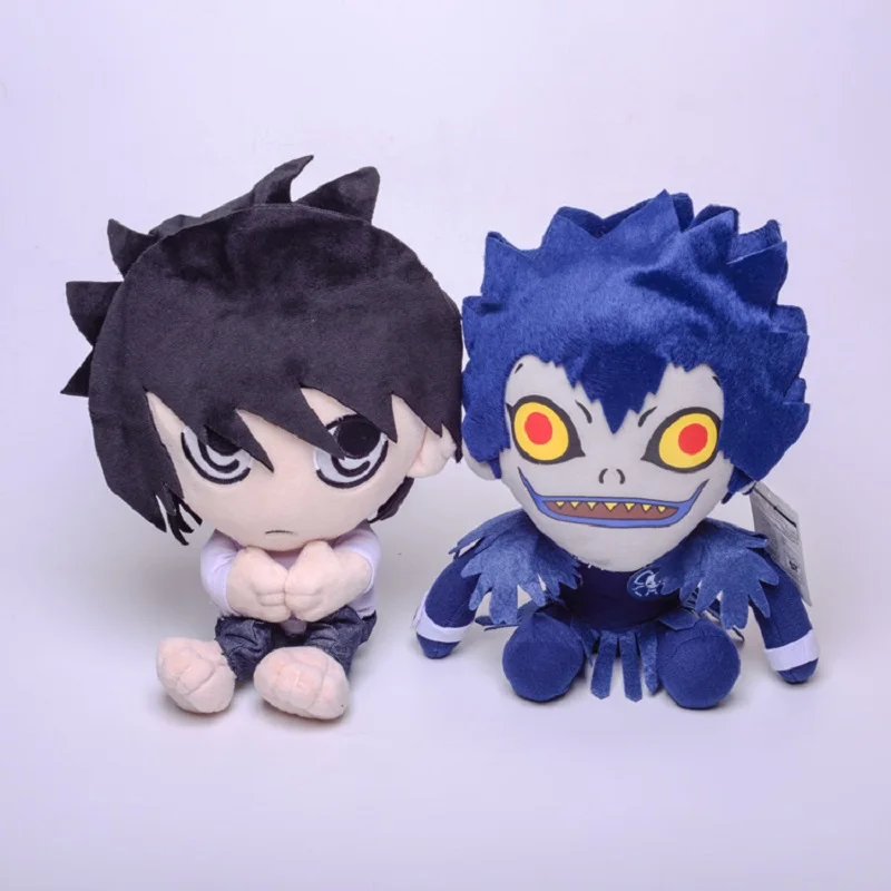 

New 25cm Japanese Anime Death Note Plush Toys Cute Lawliet Ryuuku Stuffed Dolls Gifts