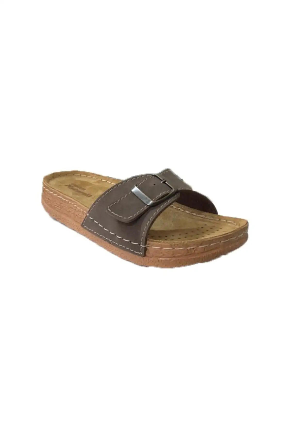 

Сандалии женские из натуральной кожи, модные удобные тапочки, анатомическая повседневная обувь