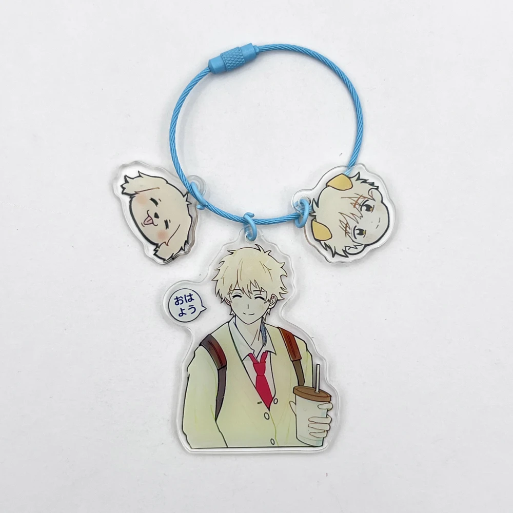 Аниме Skip And Loafer Mitsumi Iwakura Sousuke Shima брелок для косплея акриловый ключей фигурка кулон