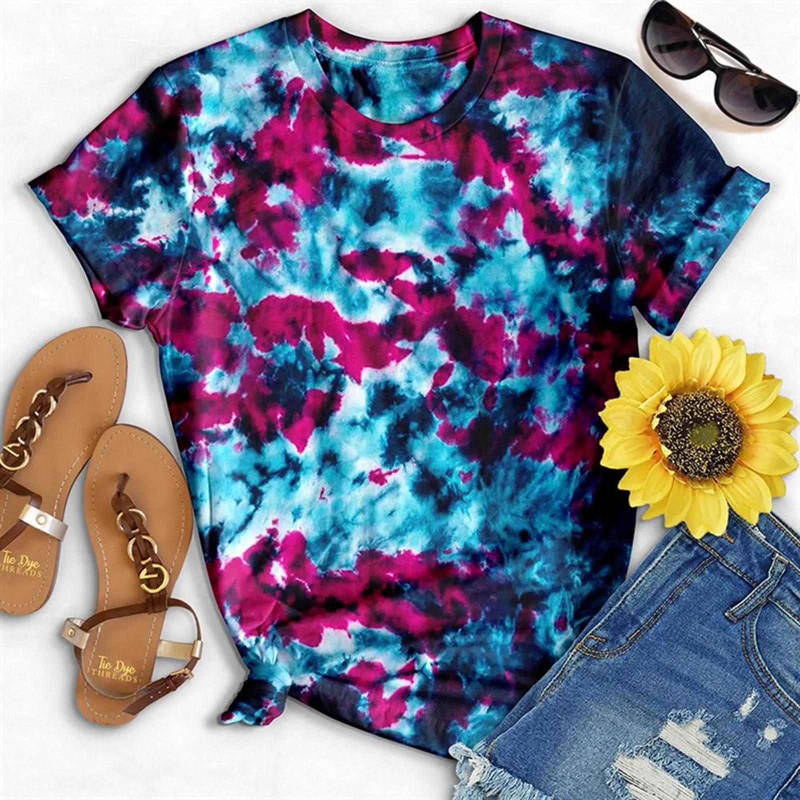 

Womens T-shirts Short Sleeve O Neck Loose Fit Summer Casual Tops Lady Shirt Tshirt Femme Camisetas Mujer Футболки Женские