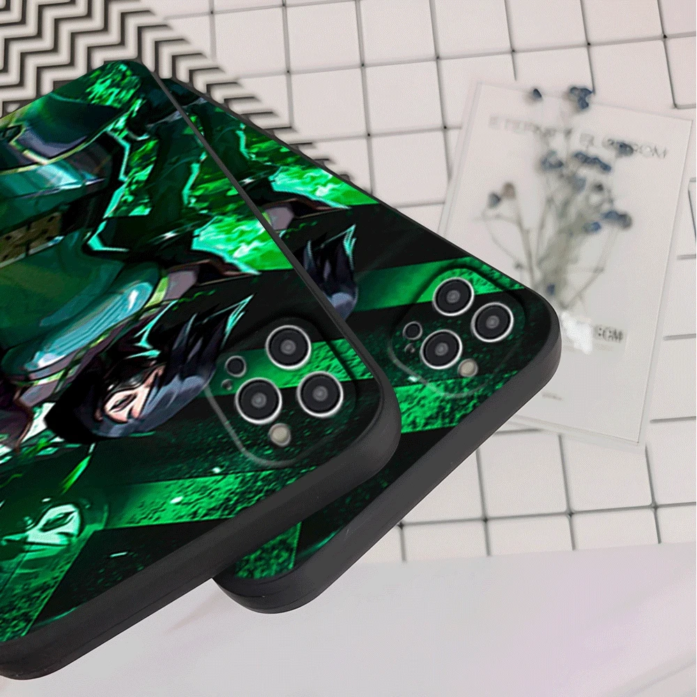 Чехол для телефона Game V-VALORANT Samsung S22 S23 A73 A72 A71 A54 A53 E ULTRA Black Soft Shell