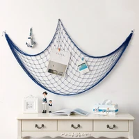 24m fish net decor mediterranean theme party living room bedroom wall hanging wall decoration home decor
