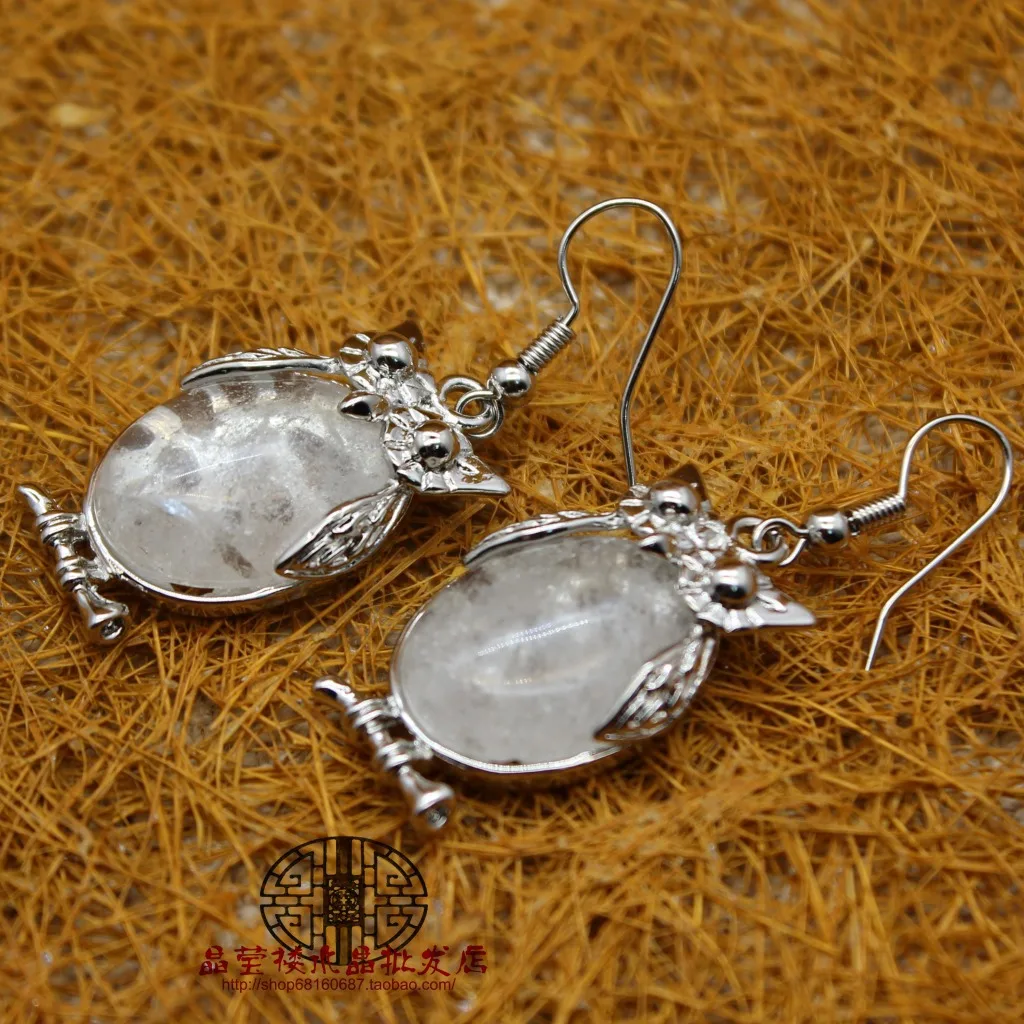 Милые серьги Polly в виде животных для женщин подвеска совы рейки искусственные