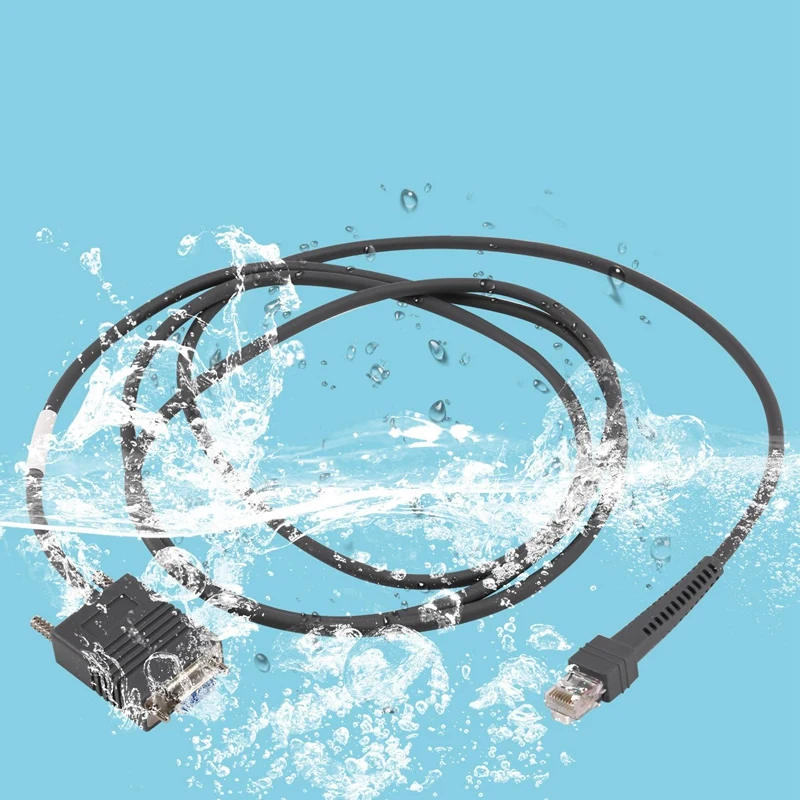 

LS2208 RS232 серийный кабель для сканера штрих-кода LS2208 6,5 футов