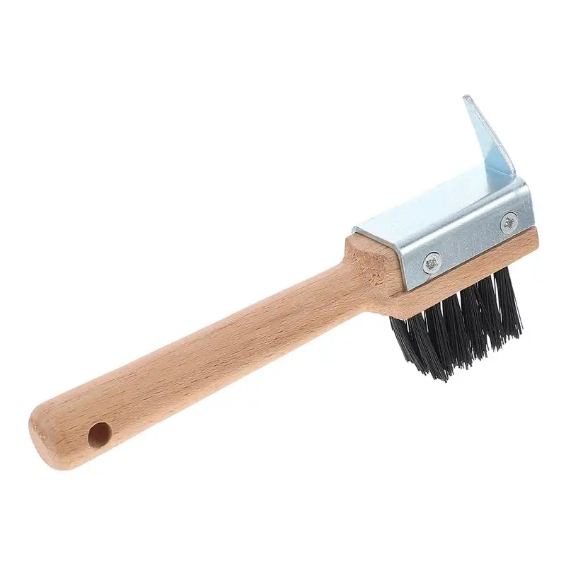 Щетка для копыта, триммер для подковы, портативный металлический инструмент для чистки крупного рогатого скота